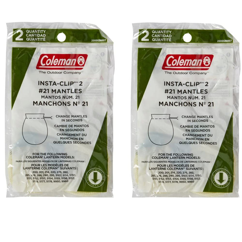 Coleman 21A134C Mantle Sock Instaclip Wire 4Pk Lantern - BeesActive Australia