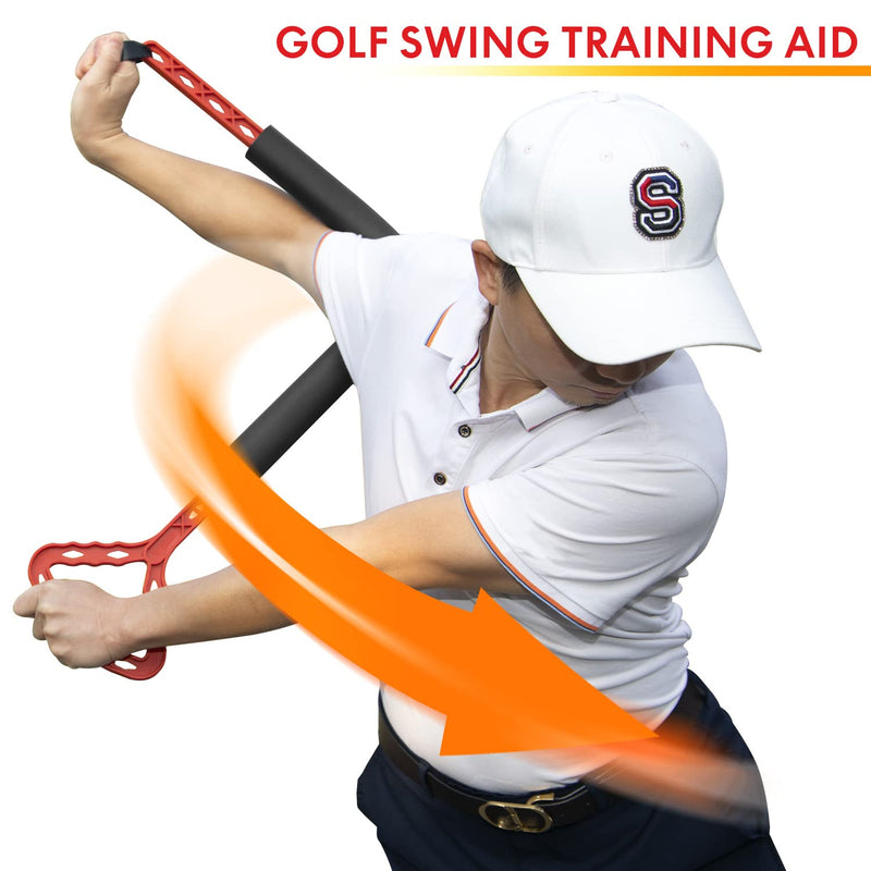 Shozxlcci Golf Swing Training Aid Equipment, Professional Motion Posture Correction Tool, Golf Wrist Swing Trainer Accessorie - BeesActive Australia