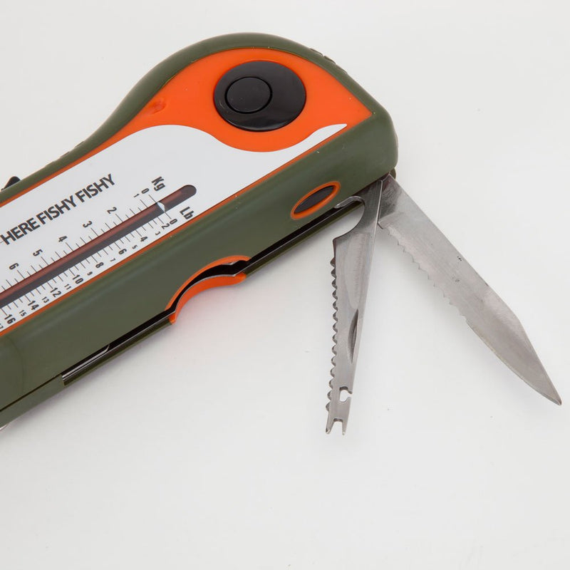 Bits and Pieces - Deluxe 8-in-1 Fishing Tool - Multifunction Gadget for Hunters and Fishers - BeesActive Australia