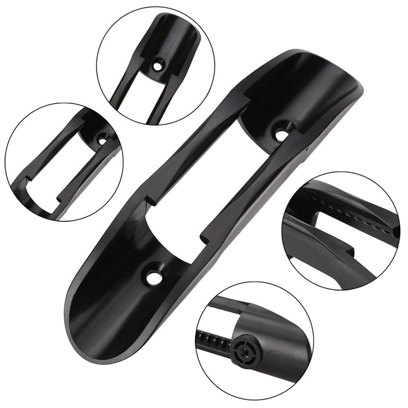 Mayitr Kayak Paddle Accessories Plastic Paddle Holder Clip Black, Kayak Paddle Clip Universal Kayak Paddle Mount Holder Clip & Fishing Net Clip，2 Pcs - BeesActive Australia