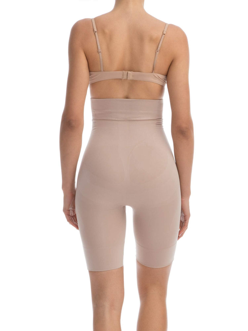 Farmacell Shape 603 Women's high-Waisted Shaping Control Shorts with Flat Belly Effect, 100% Made in Italy X-Large Nude - BeesActive Australia