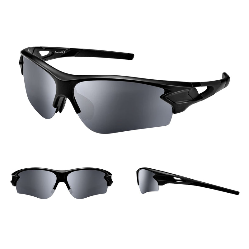 GIESSEN TAC Polarized Sports Sunglasses - UV400 Lens - for Men Women Youth - Baseball Fishing Cycling Running Golf Motorcycle Night Vision - BeesActive Australia
