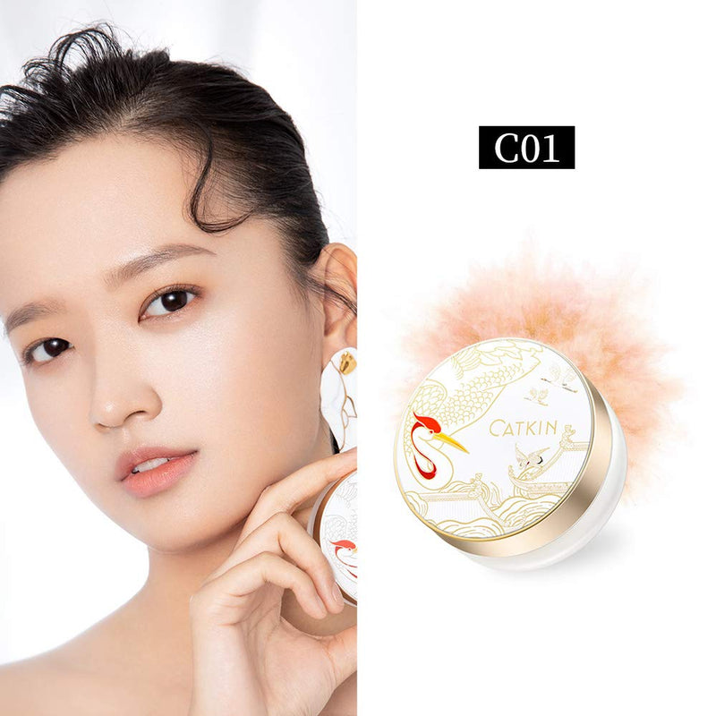 CATKIN Dreamworld Air Makeup Loose Powder Setting Finishing Powder Oil Control Matte (C01) C01 - BeesActive Australia