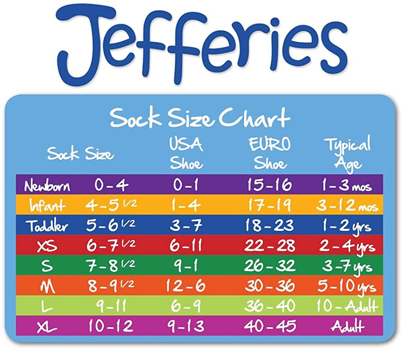 Jefferies Socks boys Seamless Half Cushion Sport Crew Socks 6 Pair Pack Large Navy - BeesActive Australia