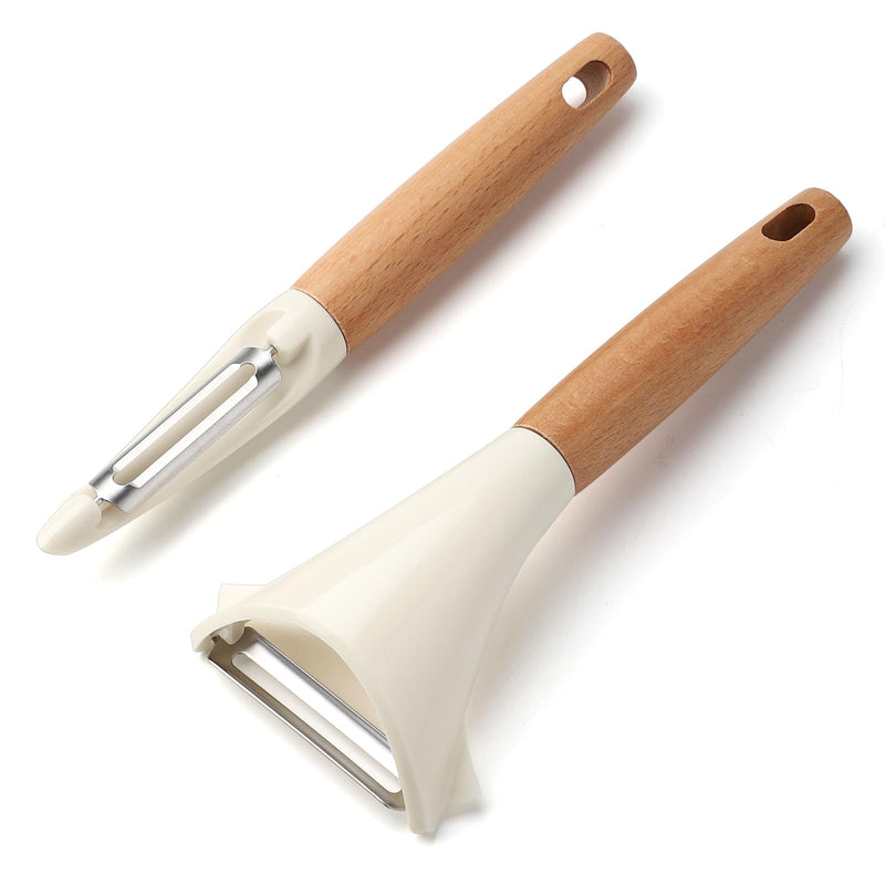 Potato Peelers Stainless Steel Swivel Peelers Y-Shaped and I-Shaped Peeler Set of 2,Vegetable Carrot Fruit Peelers for Kitchen - BeesActive Australia