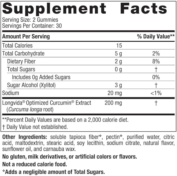 Nordic Naturals Curcumin Gummies 60 tablets - BeesActive Australia