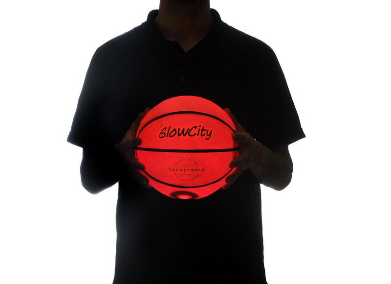 GlowCity Light Up Basketball-Uses Two High Bright LED's (Official Size and Weight) - BeesActive Australia