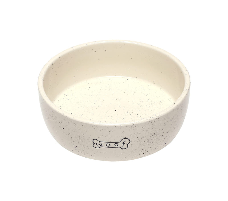 Pearhead Pet Feeding Accessories, Dog and Cat Food and Water Bowl, Dog Treat Jar, Holiday Pet Home Décor, Pet Feeding Mat, Pet Owner Accessories Woof Pet Bowl Dish - BeesActive Australia