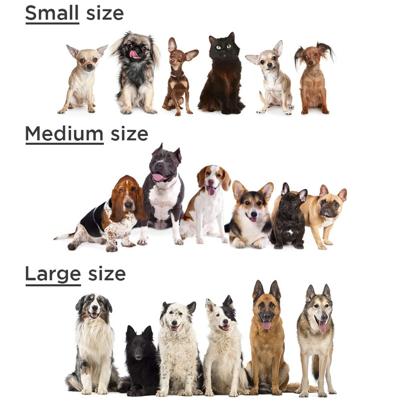 SIMENA No Flap Ear Wraps for Dogs, Stretchy Dog Ear Muffs, Dog Ear Cover Against Stressing Effect of Loud Noise, Head Wrap to Keep Your Dogs Ears Warm Medium (12-20" x 7") Grey - BeesActive Australia
