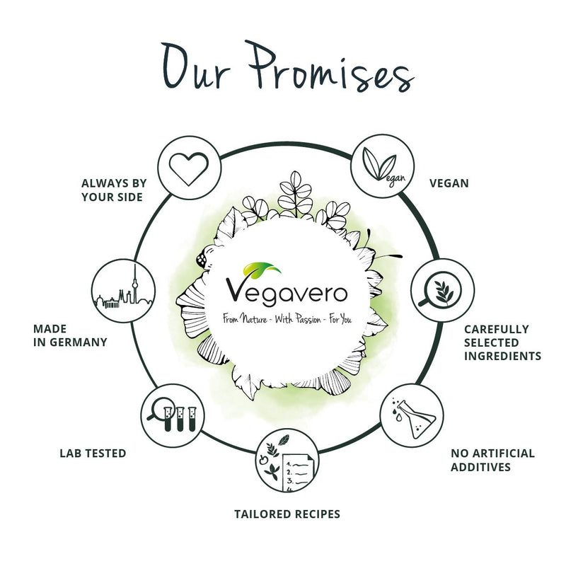 Essential Amino Acids (EAA) Vegavero® | 100% Natural from Fermentation | 300 Vegan Tablets | NO ADDITIVES - BeesActive Australia
