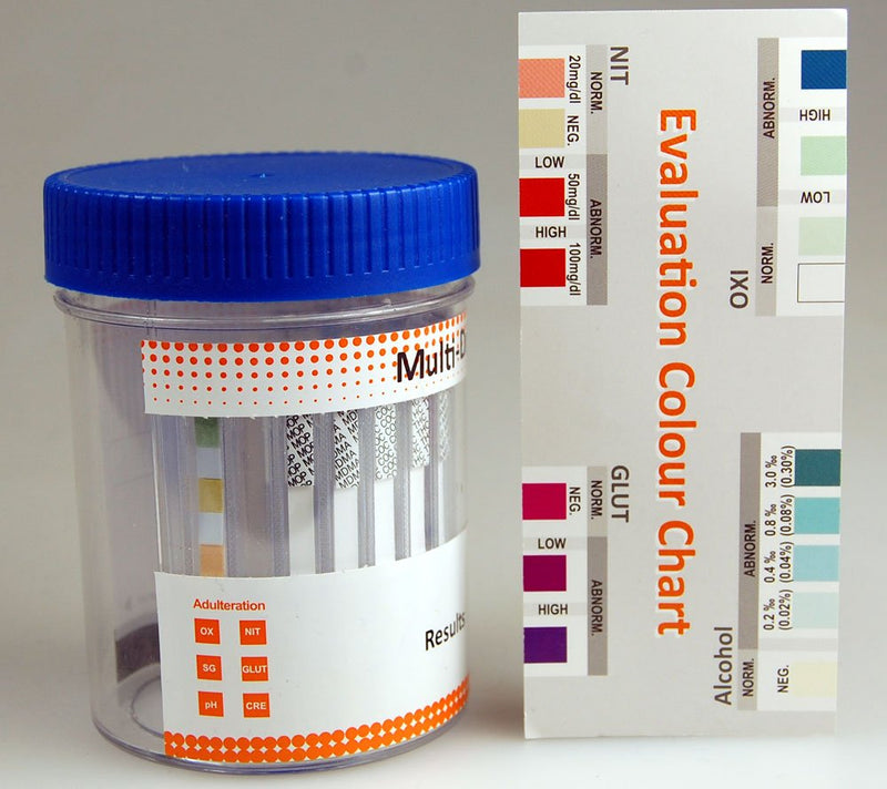 UKDrugTesting 13 in 1 Drug Testing Cup Kit Cannabis Cocaine Opiates and More in 1 Drug Test - BeesActive Australia