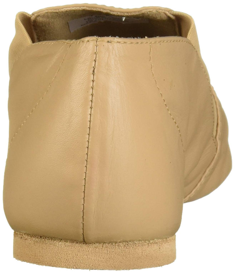 [AUSTRALIA] - Bloch Dance Women's Elasta Bootie Leather and Elastic Split Sole Jazz Shoe 5.5 Tan 