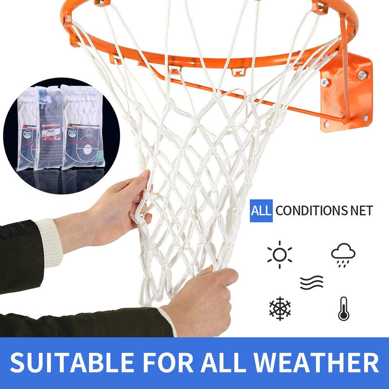 Basketball Net, Swish Extra Heavy Duty Basketball Net, and Durable in All Weather - 12 Loops - BeesActive Australia
