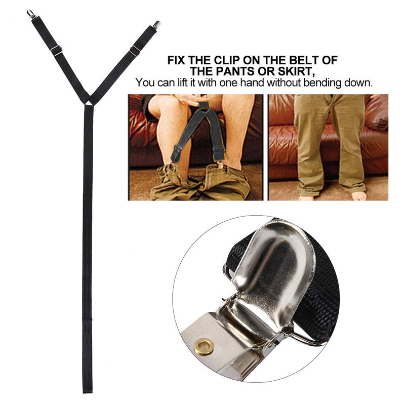 Pants Wearing Belt, No Bending Trousers Pulling Helper Trousers Dressing Puller for Disabled Elder Daily Living Dressing Aid - BeesActive Australia
