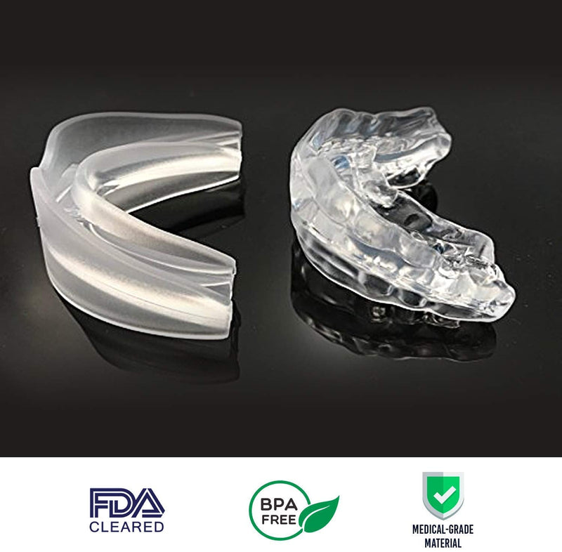 Anti Snoring Device Snore Stopper Mouthpiece, Stop Snoring Solution for Men and Women, Aid Custom Night Mouth Guard, 1 Pack - BeesActive Australia