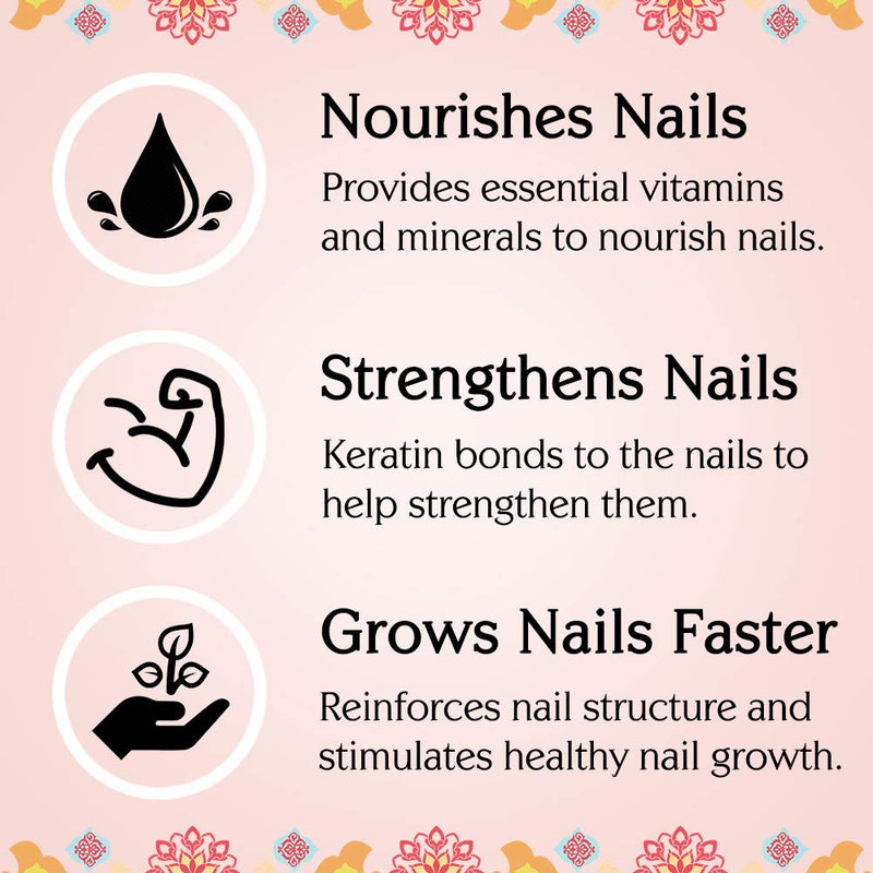 786 Cosmetics - Nourishing Nail Treatment, Smoothes and Nourishes Nails to Make Healthy and Strong Nails, Essential Vitamins and Minerals, Strengthens Nails, Healthier Nails, Helps With Nail Growth - BeesActive Australia