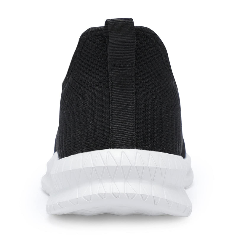 LCGJR Men's Running Shoes Ultra Lightweight Breathable Comfortable Walking Shoes Casual Fashion Sneakers Mesh Workout Shoes 7 Black - BeesActive Australia