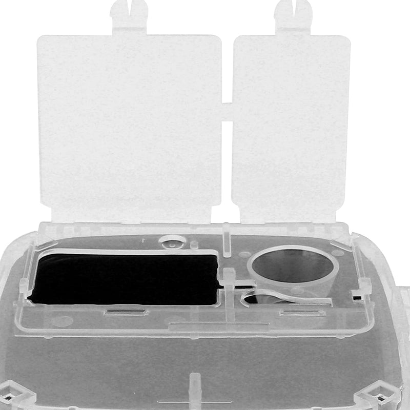 Razors Blades Disposal Case,Plastic Large Capacity Trash Storage Box Portable Sharps Container for Home(Black) Black - BeesActive Australia