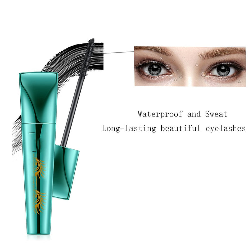 Extend Mascara Lash Mascara 3D Fiber Mascara Liquid Lash Mascara Thick Eyelash Long Lasting with 360 Degrees Spiral Brush Black - BeesActive Australia