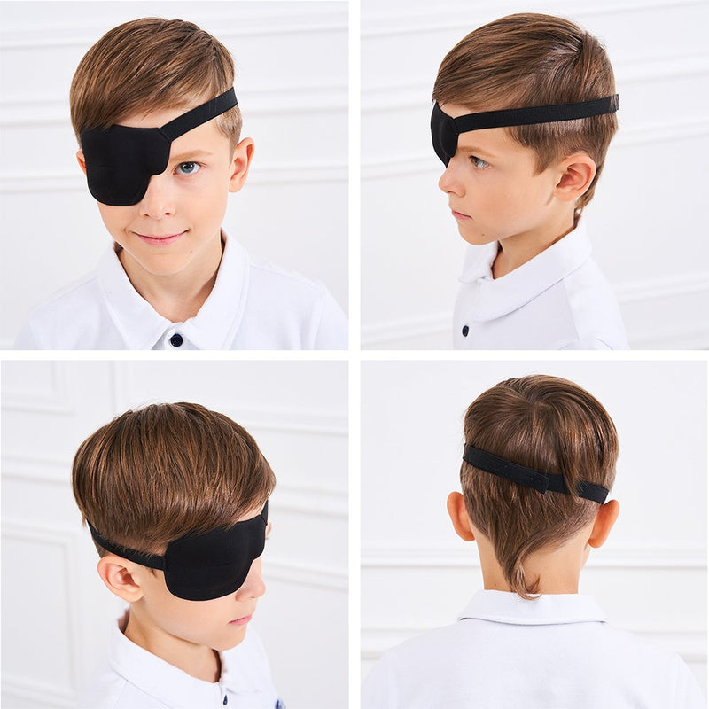 FCAROLYN 3D Eye Patch for Kids - 2nd Generation(Right Eye/ Black) Right Eye - BeesActive Australia