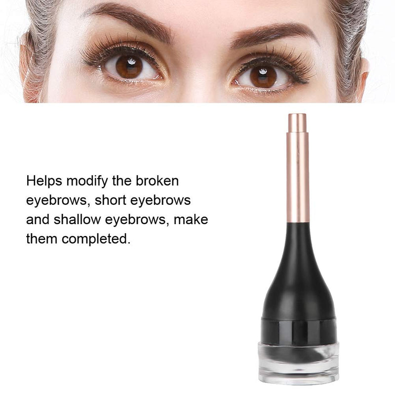 Brow Building Fiber Gel, 3D Waterproof Precise Fibre Filler Eyebrow Hair Increase Cream Makeup Tool Eyebrow Extension Gel(01) 01 - BeesActive Australia