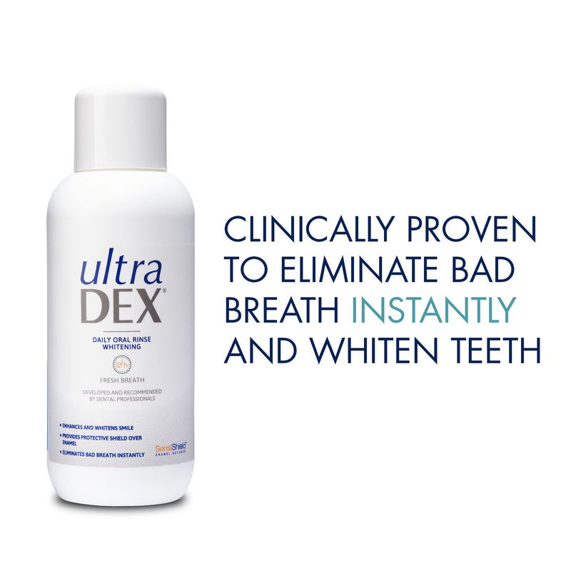 UltraDEX Daily Oral Rinse Whitening, 500 ml 500 ml (Pack of 1) Single - BeesActive Australia