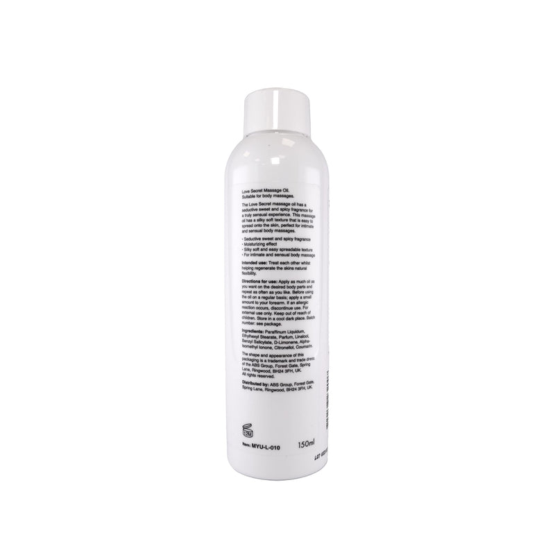 Me You Us - 150ml Massage Oil (Love Secret) - Discover The Love Secret Massage Oil - A Romantic Blend for Intimate Moments - BeesActive Australia