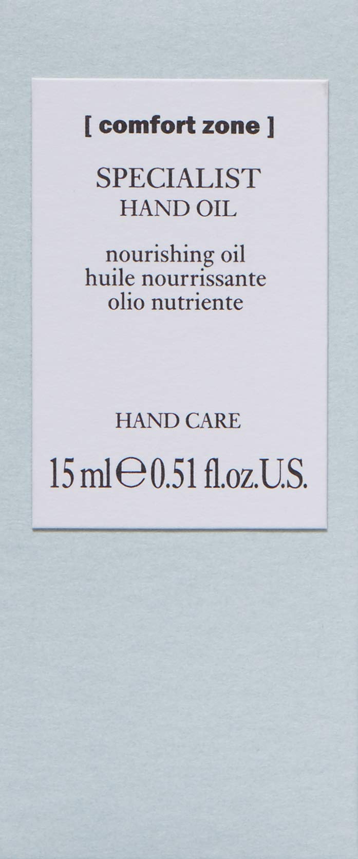 [ comfort zone ] Specialist Hand Oil | Nourishing Hand & Cuticle Oil, 0.51 oz - BeesActive Australia