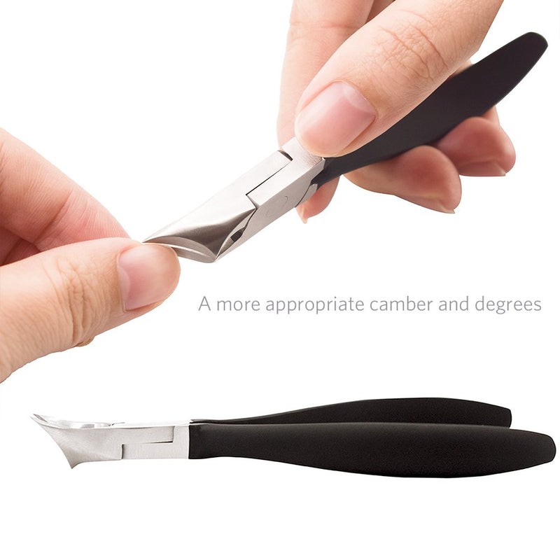 Professional Toenail and Cuticle Clippers, RIVERLAKE RC501 Stainless Steel Toenail Clippers for Thick or Nails for Seniors, Super Sharp Precision Clipper - BeesActive Australia