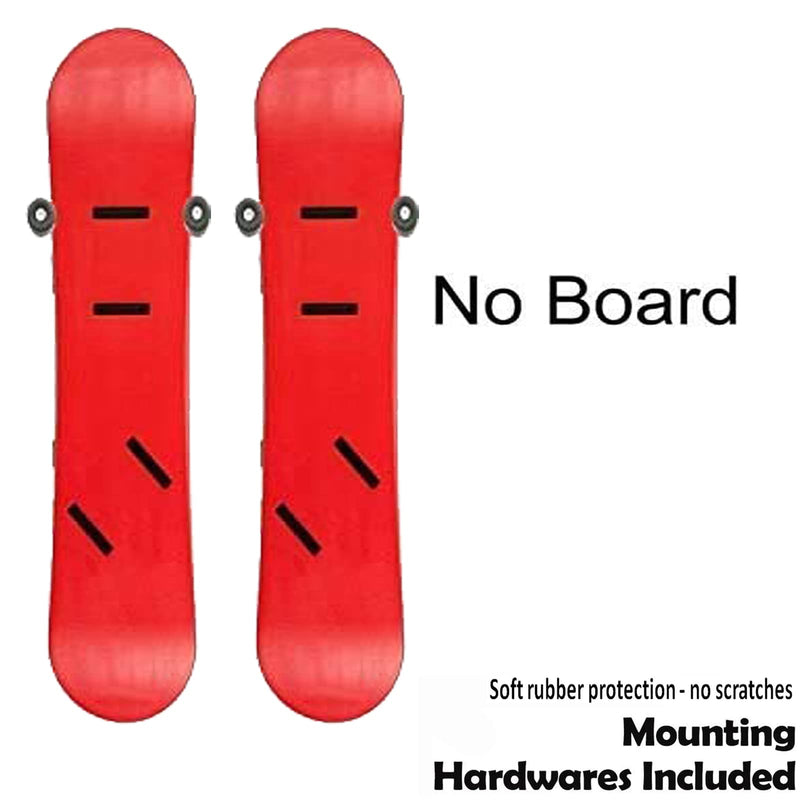 Ski/ Snowboard Storage Rack, Snowboard Display Rack, Wall Mount Storage Organizers, Floating Hanger Rack - Invisible Design - Hold 2 Snowboard - Screws and washer Included - Protect Snow Board - BeesActive Australia