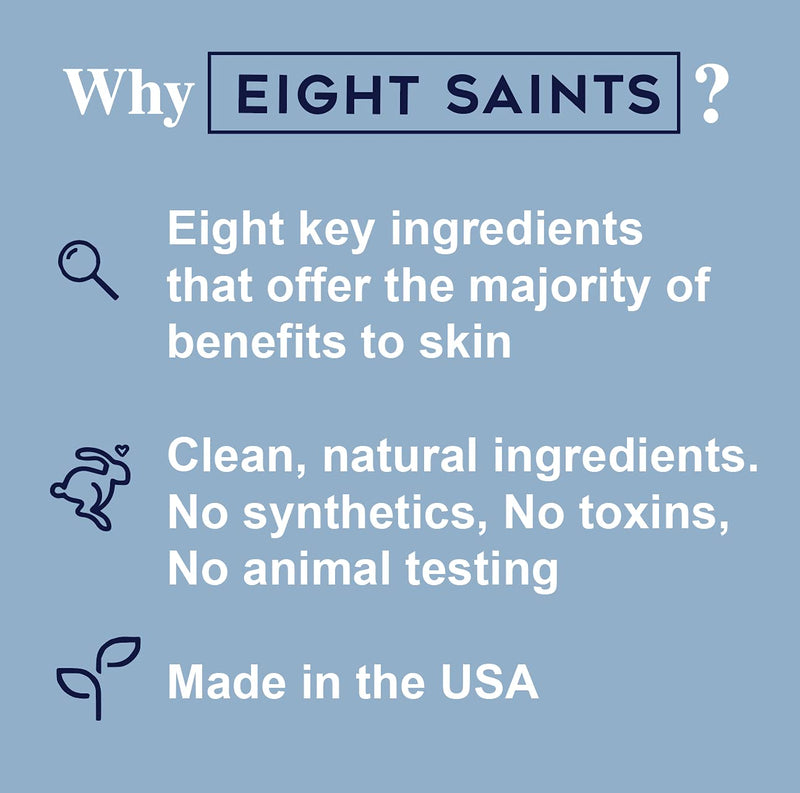 Eight Saints All In Eye Cream, Natural and Organic Anti Aging Eye Cream to Reduce Puffiness, Wrinkles, and Under Eye Bags, Dark Circle Under Eye Treatment, .5 Ounce - BeesActive Australia