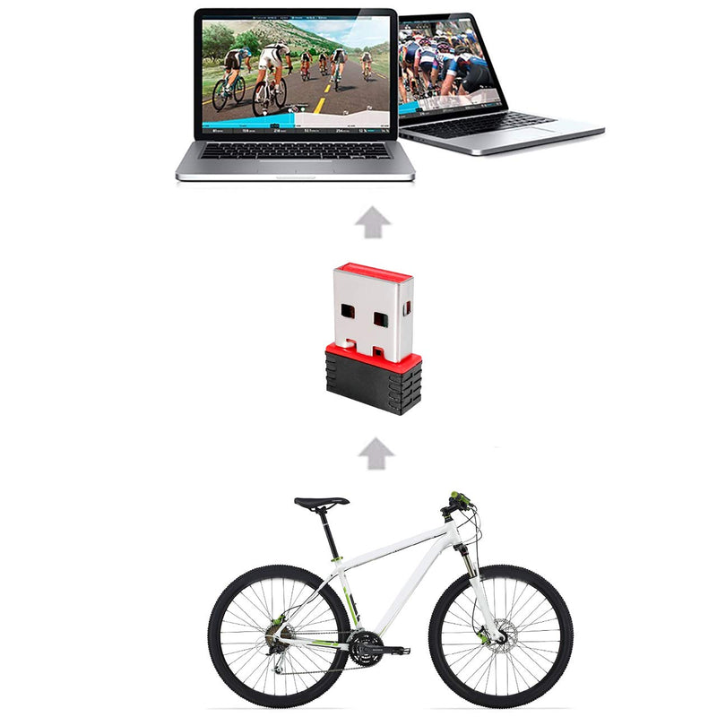 CHILEAF ANT310 ANT+ USB Stick Dongle for Wahoo,Garmin, Suunto, Zwift, TacX, Bkool, PerfPRO Studio, CycleOps, TrainerRoad to Upgrade Bike Trainer, Forerunner, Win7&10, MacBook,TacX Mini ANT+ Receiver - BeesActive Australia