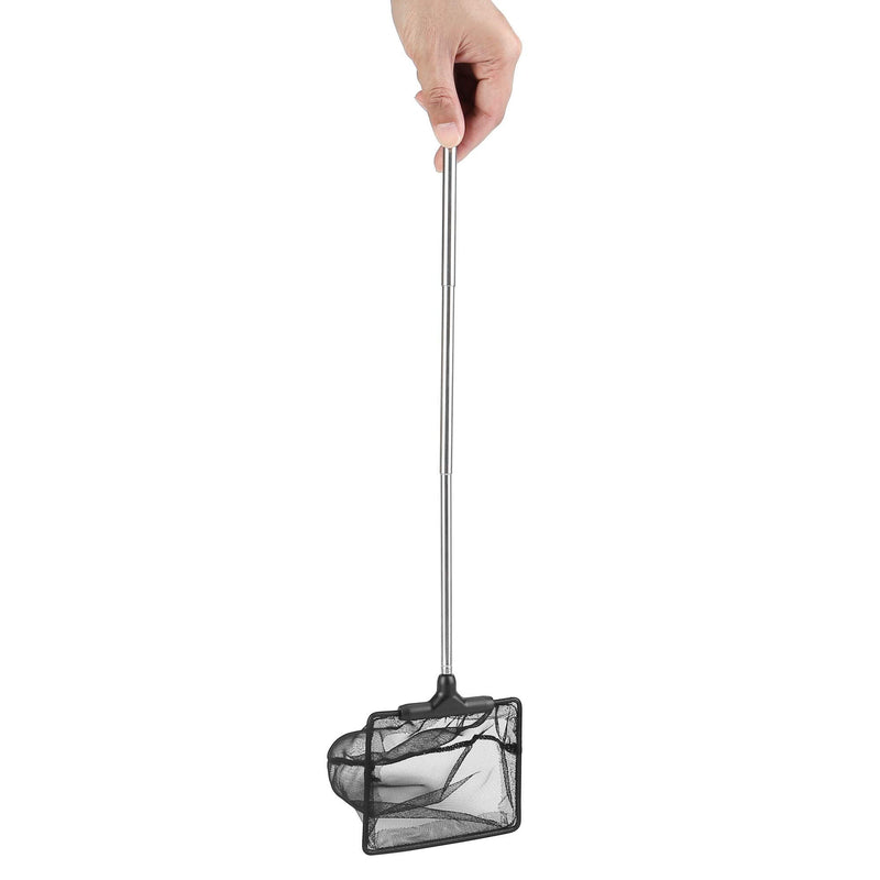 Lpraer Aquarium Fish Net with Extendable Stainless Steel Long Handle Fine Mesh Net for Fish Tank Medium - BeesActive Australia