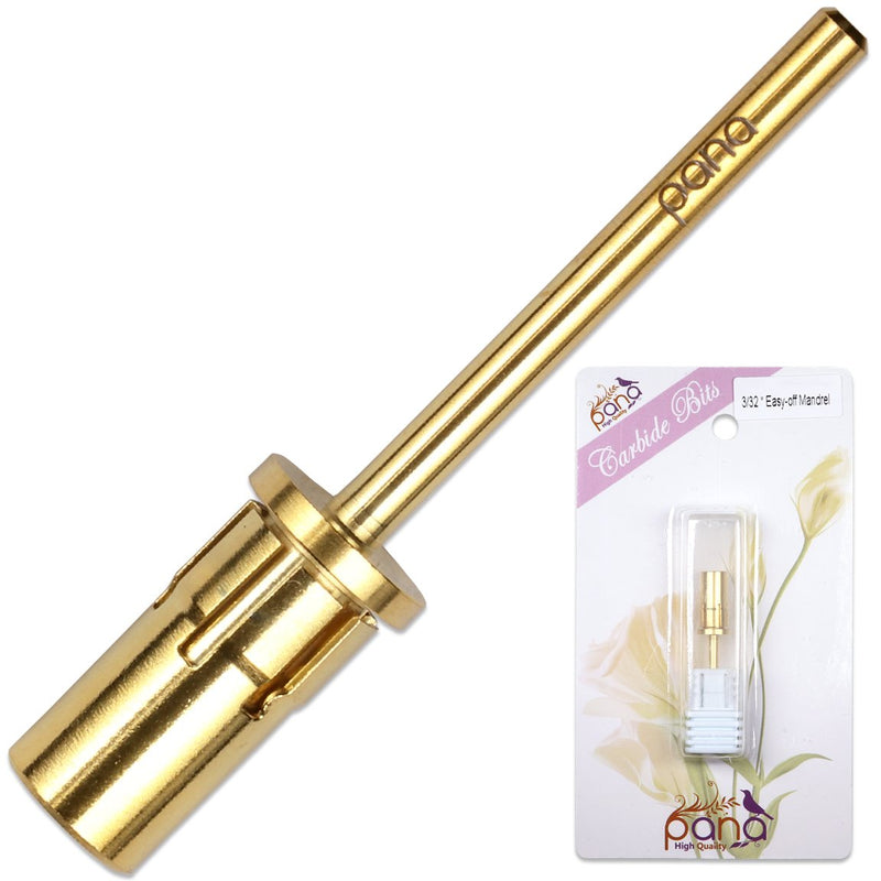 Pana Loxo Gold Easy-Off Mandrel Bit 3/32" Shanks- For Nail Drill/File (Quantity: 2 Pieces) Made in USA - BeesActive Australia