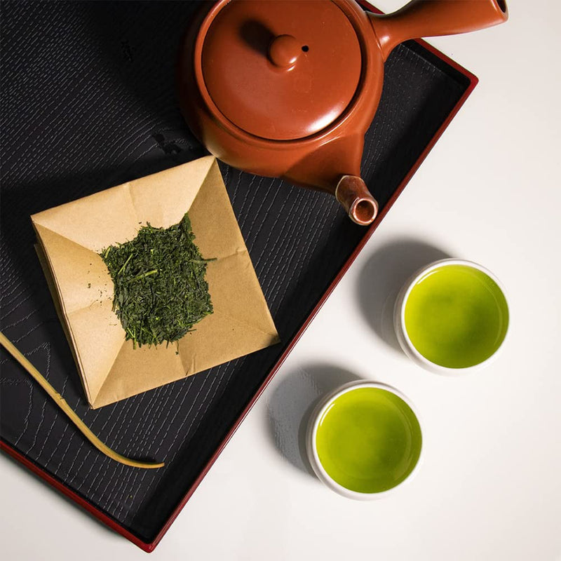 [Sugimoto Tea] Sencha Fukamushi, Authentic Japanese Deep-Steamed Green Tea, Loose Leaf, Fresh & Aromatic, Bulk Size from Shizuoka, Japan, 1-lbs Bag (454g) - BeesActive Australia