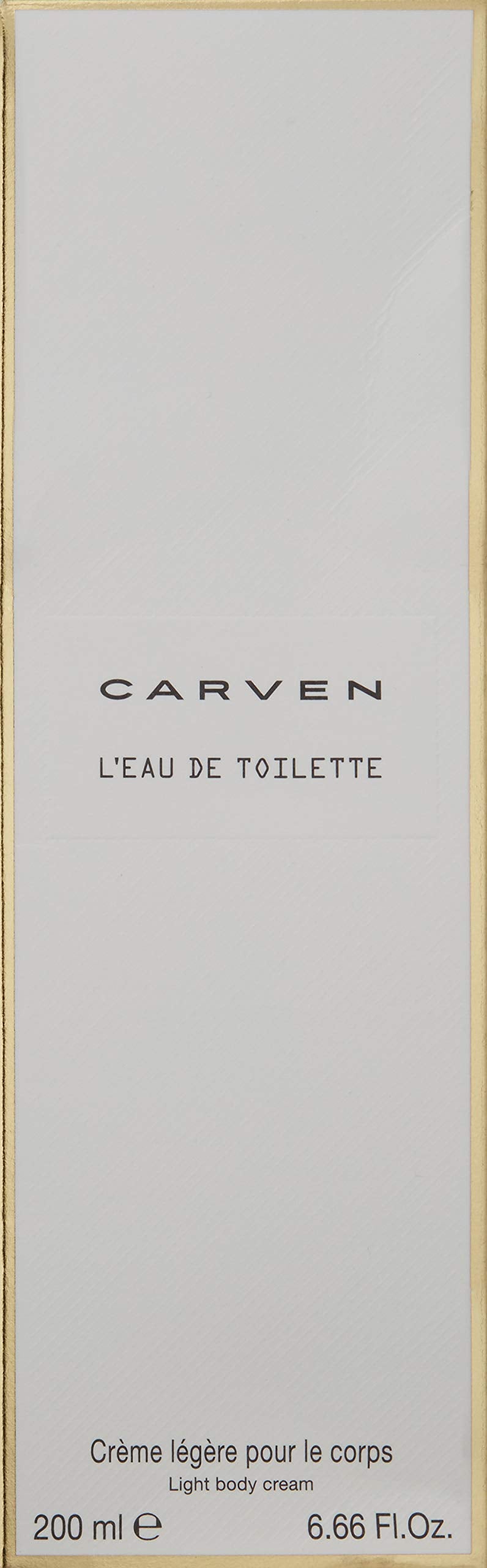 Carven L'eau De Toilette Light Body Cream, 6.66 Fl Oz - BeesActive Australia