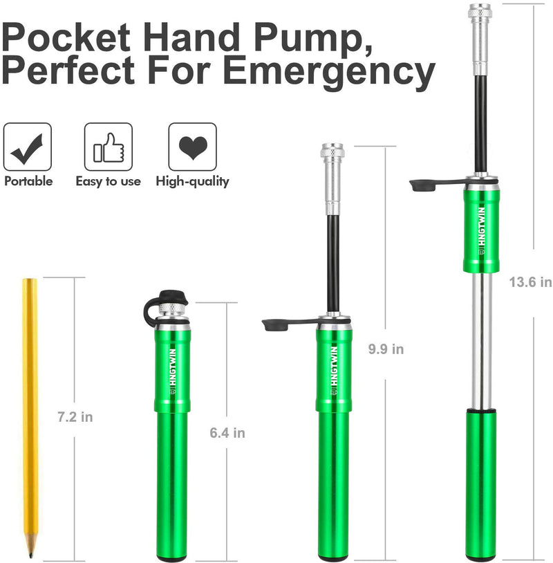 GSKJ Bike Repair Tool Kit, Bicycle Tire Pump, Tire Puncture Repair Kit, Bike Multi Tool Set, Glueless Tire Patches, Bicycle Tire Lever and Portable Bike Bag, Emergency All in One Bike Tool - BeesActive Australia