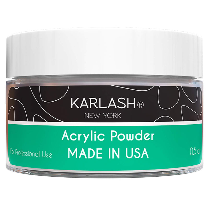 Karlash Acrylic Trial Kit (No MMA Liquid Monomer 2 oz, 2 PCS Acrylic Powder 0.5 oz Clear and Natural Pink, Professional Kolinsky Nail Brush, Nail File, Dappen Dish, Nail Buffer, Nail Glue) - BeesActive Australia