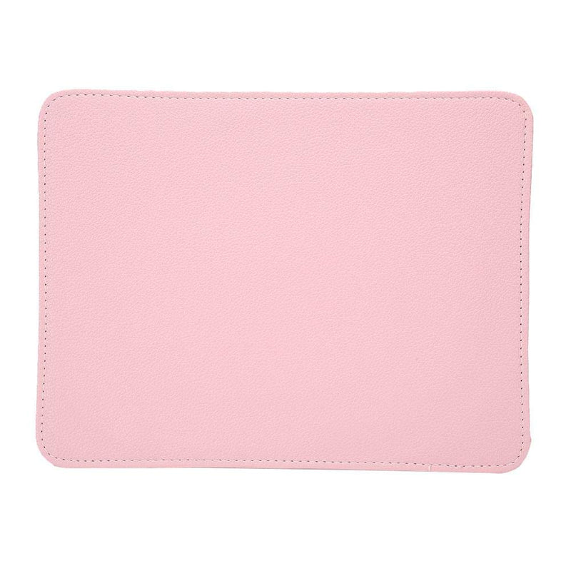 Nail Art Table Mat, Fine Workmanship Washable Desk Mat, Materials Precise Texture Repeated Use Durable for Home Salon Shop(Pink) Pink - BeesActive Australia