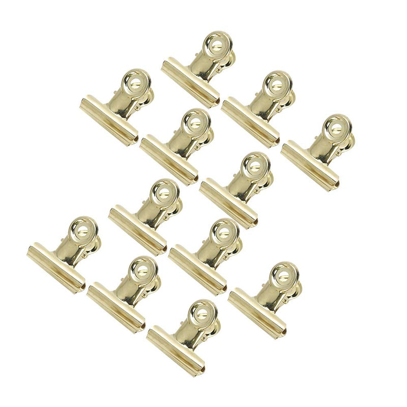 【2021 New Year's Special】Nail Pinching Clips, Nail Art Clip, Standard Size Nail Maintenance Nail Lovers for Nail Salon Professional Manicurist(Golden) Golden - BeesActive Australia