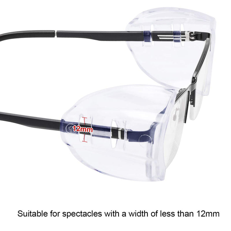 2/4/6/10 Pairs Glasses Side Shields For Eyeglasses,Side Shields For Prescription Glasses 2 - BeesActive Australia