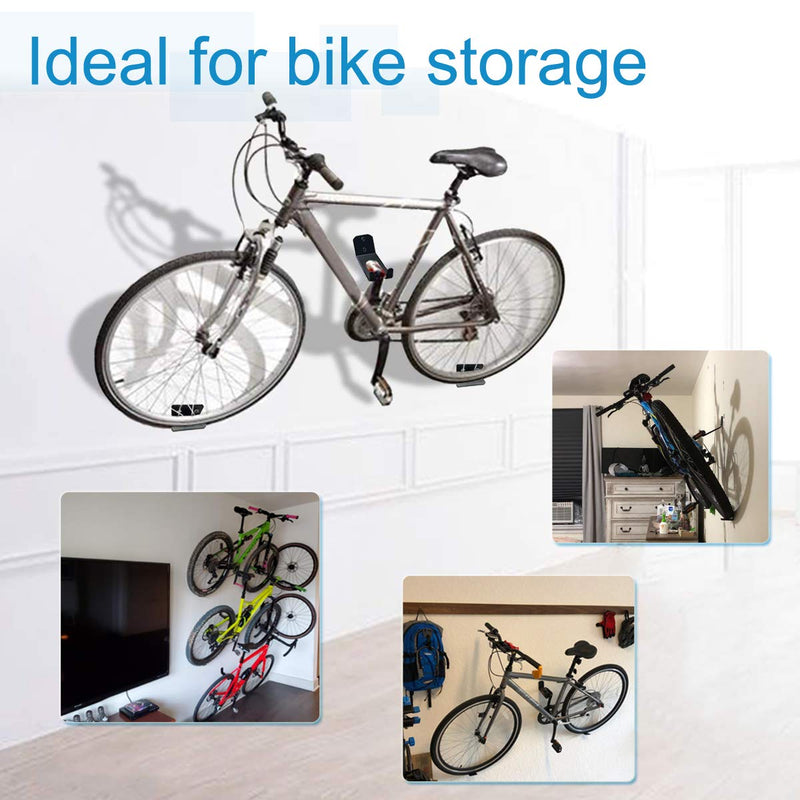 Qualward Bike Hanger Wall Mount Bicycle Rack Cycling Pedal Storage Stand for Garage 1 Pack - BeesActive Australia