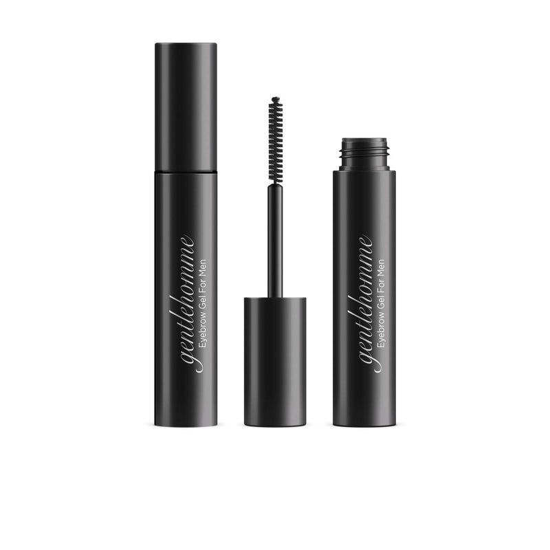 Gentlehomme Mens Eyebrow Gel - Clear Brow Setting Gel for Men, Hold and Setting Gel with Spiral Brush to Keep Eyebrows in Place or Facial Hair, Eyebrow Serum Enhancer Gel, Durable and Long Lasting - BeesActive Australia