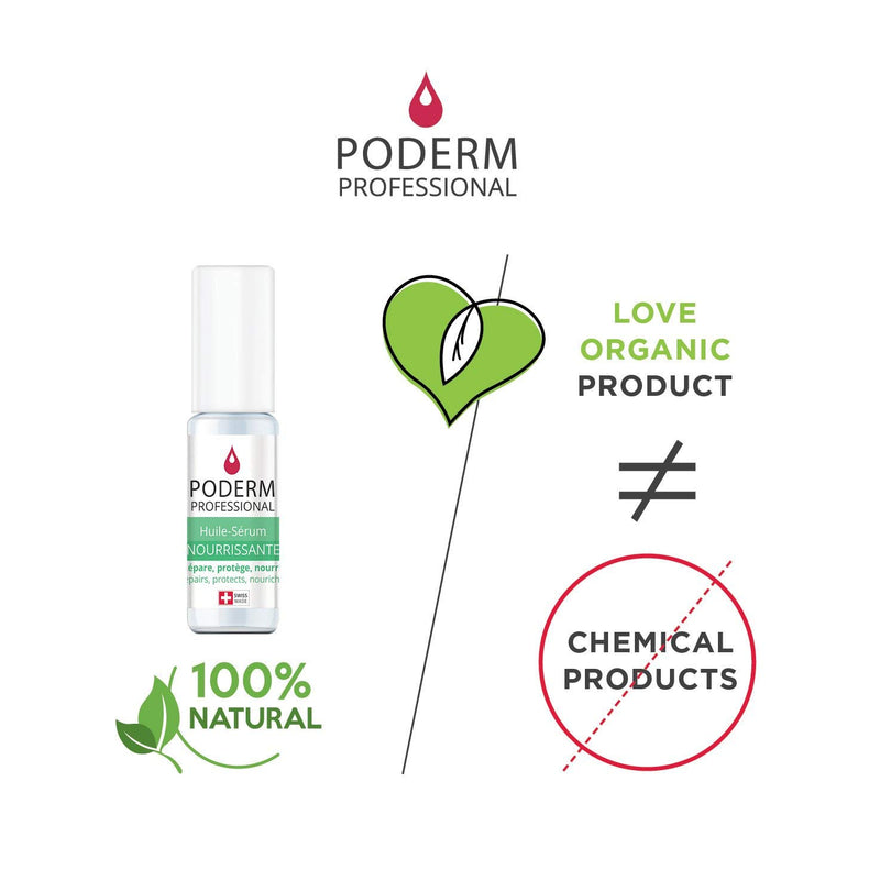 PODERM - NAIL HARDENER AND STRENGTHENER | Repairs cracked, split, and broken nails with plant-based treatment | Professional foot and hand care | Easy & fast | Swiss Made - BeesActive Australia