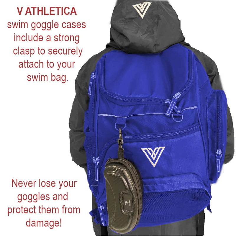V ATHLETICA Protective Swim Goggle or Sunglasses Case with Bag Clip - BeesActive Australia