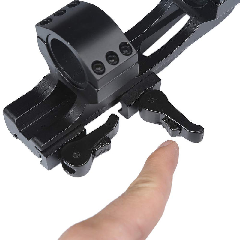 Thorn 30mm / 1 inch Quick Release Cantilever Picatinny Scope Mount QD Lock - BeesActive Australia