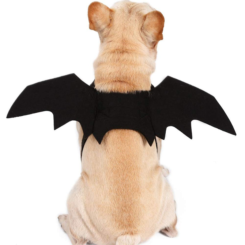 Ehdching Cat Costume Halloween Pet Bat Wings Cat Dog Bat Costume Large - BeesActive Australia