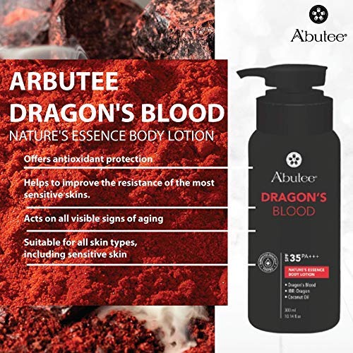 ARBUTEE | DRAGON BLOOD NATURE ESSENCE BODY LOTION-Slow down and reduce wrinkles, make your skin look lifted and firm - BeesActive Australia