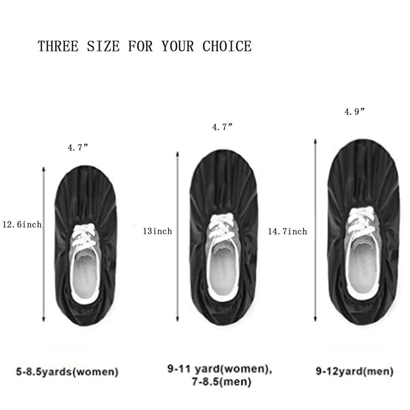 NC Bowling Shoe Slider，Bowling & Dancing Shoe Sliders 2 Pack / 1 Pair of Adjustable Sole Slide Covers | One Size Fits Most Men & Women | Elastic Band Creates Size Adaptations (S) - BeesActive Australia