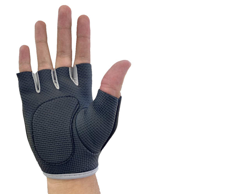 Stayfit Fitness Workout Gloves for Women and Men. Training Gloves with Wrist Support for Fitness and Exercise, Weight Lifting, Gym, and Training. Black/Grey Large/X-Large - BeesActive Australia